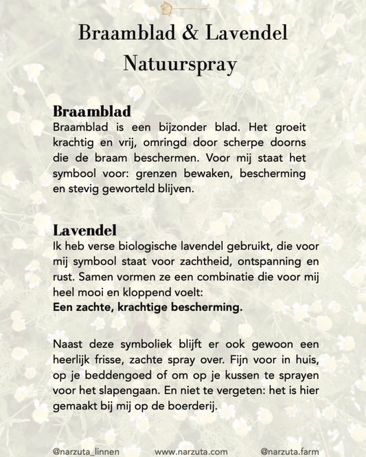 Natuurspray: Braam & Lavendel